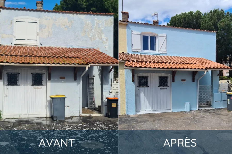 Ravalement de Facade à Bezier : Realisation de l'artisan